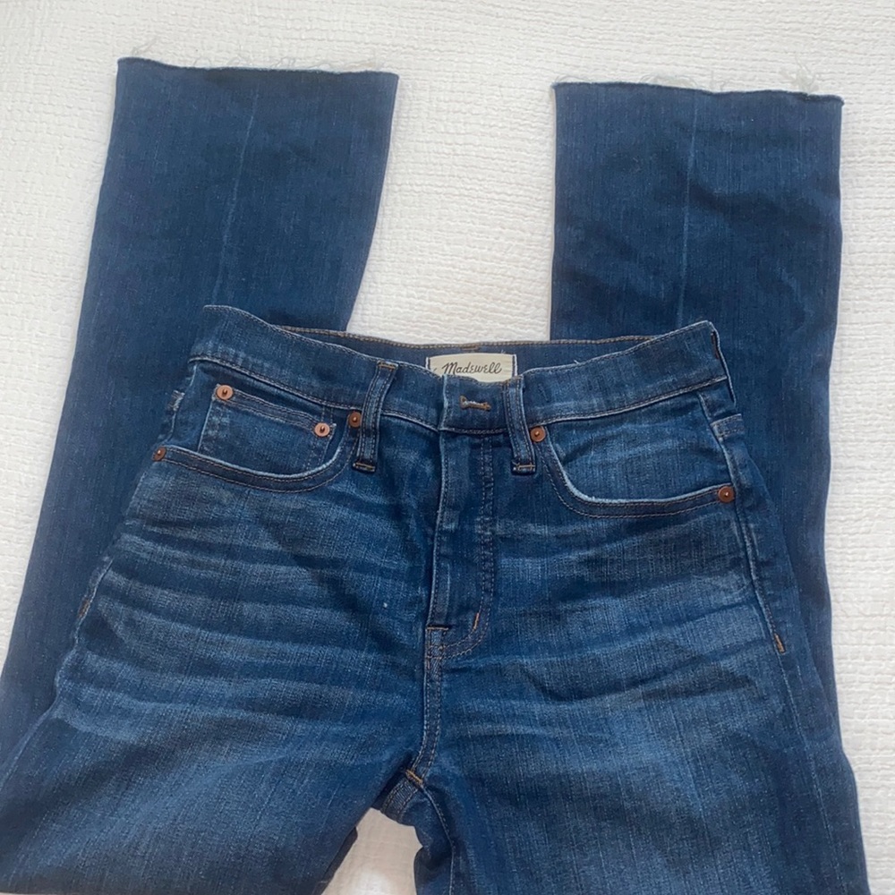 Madewell flare jean